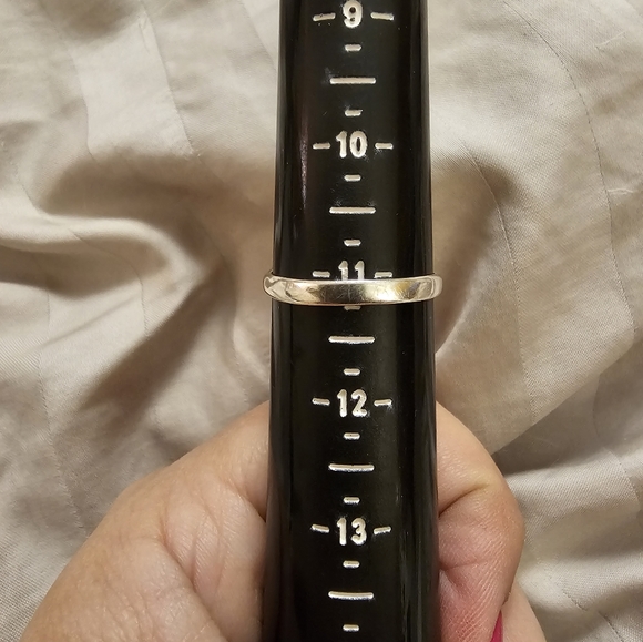 Sz. 11, Multicolor Amber Crossover Ring, 925 Silver, Excellent pre-owned condit. - Picture 11 of 13